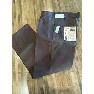 Vintage NWT Men's Big Mac Denim Western Jeans‎ Brown Denim Size 36x30 USA Made